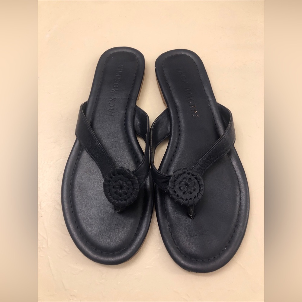 Jack Rogers Navy Sandal - Size 7.5